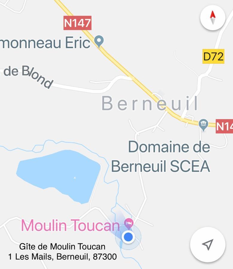 Gite Du Moulin Toucan Berneuil  Luaran gambar